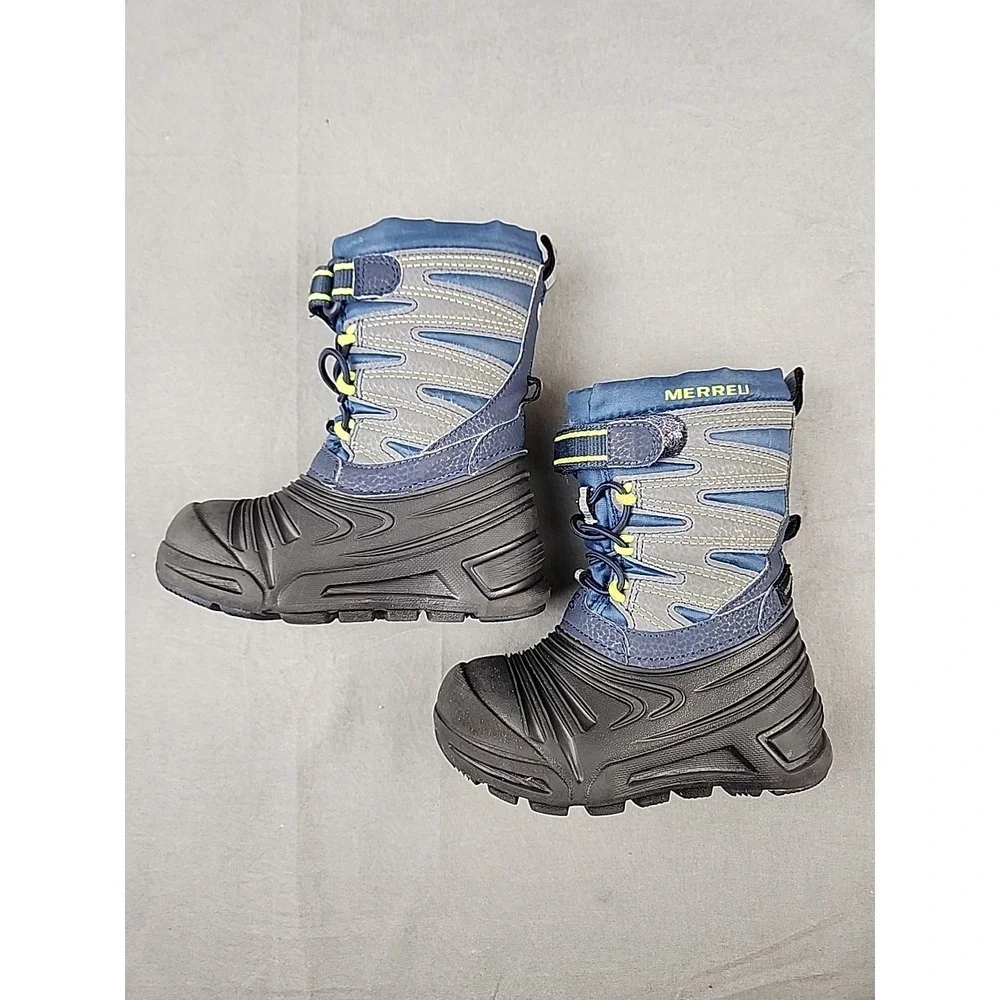 Toddler Merrell Snow Quest Lite 3.0‎ Boots Kids Size 6 Waterproof Insulated